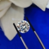 Round Cut Shape Colorless Loose Moissanite For Jewelry, D-E-F Color