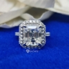 8.5 CT Old Mine Cushion Cut Loose Moissanite Stone for Engagement Ring, Earring, Pendant Jewelry, Gifts | Colorless Moissanite Loose Diamond