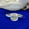 3.50 Ct Colorless VVS1 Cushion Cut Moissanite Engagement Ring 3.50 Ct Colorless VVS1 Cushion Cut Moissanite Engagement Ring