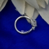 2.00 Ct Emerald Cut Shape Colorless VVS1 Moissanite Engagement Ring