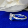 3.50 Ct Colorless VVS1 Cushion Cut Moissanite Engagement Ring 3.50 Ct Colorless VVS1 Cushion Cut Moissanite Engagement Ring