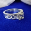 1.25 Ct Colorless VVS1 Princess Cut Moissanite Engagement Ring 925 Sterling Silver 1.25 Ct Colorless VVS1 Princess Cut Moissanite Engagement Ring 925 Sterling Silver