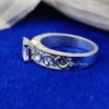 1.25 Ct Colorless VVS1 Princess Cut Moissanite Engagement Ring 925 Sterling Silver 1.25 Ct Colorless VVS1 Princess Cut Moissanite Engagement Ring 925 Sterling Silver