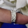 1.25 Ct Colorless VVS1 Princess Cut Moissanite Engagement Ring 925 Sterling Silver 1.25 Ct Colorless VVS1 Princess Cut Moissanite Engagement Ring 925 Sterling Silver