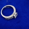 1.25 Ct Colorless VVS1 Princess Cut Moissanite Engagement Ring 925 Sterling Silver 1.25 Ct Colorless VVS1 Princess Cut Moissanite Engagement Ring 925 Sterling Silver