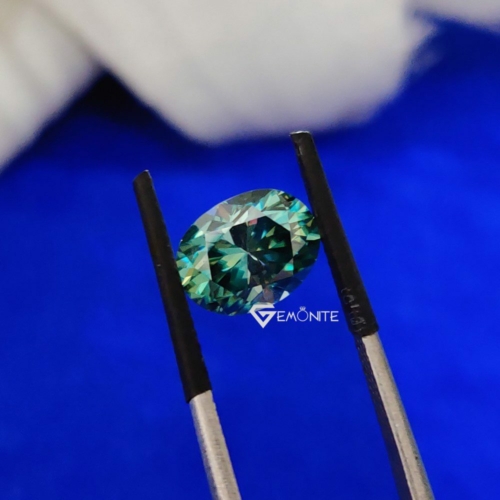 Oval Cut Shape Green Loose Moissanite For Jewelry Oval Cut Shape Green Loose Moissanite For Jewelry
