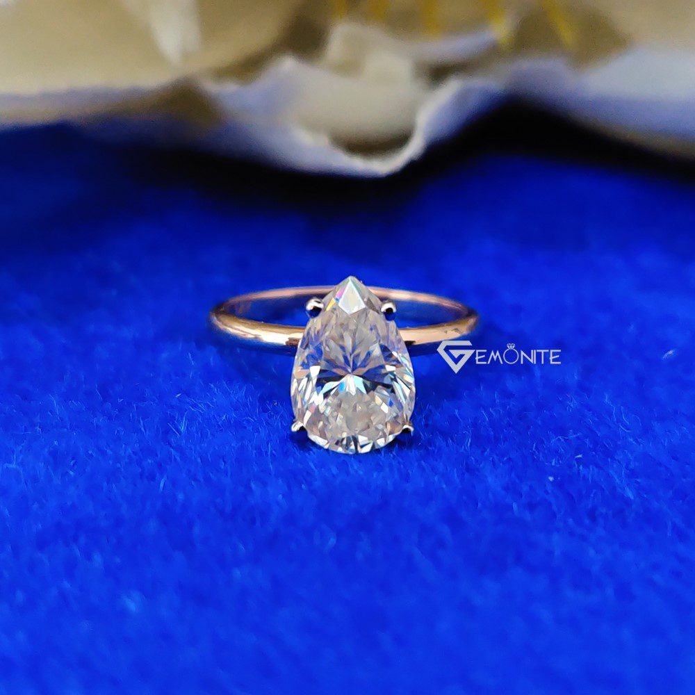 moissanite engagement rings