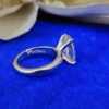 4.0 Ct (11x9 mm) Oval Cut Excellent Moissanite Engagement Ring, Promise, Anniversary, Gift Ring