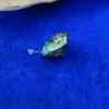 Cushion Cut Shape Green Loose Moissanite For Jewelry