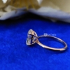 3.0 Ct Pear Cut Colorless Moissanite Engagement Ring, Simple Solitaire Ring, Rose Gold Ring 3.0 Ct Pear Cut Colorless Moissanite Engagement Ring, Simple Solitaire Ring, Rose Gold Ring