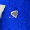 Trillion Cut Shape Colorless Loose Moissanite For Jewelry, G-H-I Color