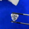 Trillion Cut Shape Colorless Loose Moissanite For Jewelry, G-H-I Color