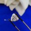 Trillion Cut Shape Colorless Loose Moissanite For Jewelry, G-H-I Color