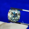 Cushion Cut Shape Blue Loose Moissanite For Jewelry