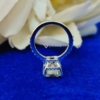 Moissanite Engagement Ring, 5.00 CT Radiant Cut VVS1 Brilliant Colorless Moissanite Diamond Wedding Ring, Solitaire with Prong Set, Gift Moissanite Engagement Ring, 5.00 CT Radiant Cut VVS1 Brilliant Colorless Moissanite Diamond Wedding Ring, Solitaire with Prong Set, Gift