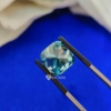Cushion Cut Shape Green Loose Moissanite For Jewelry