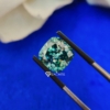 Cushion Cut Shape Green Loose Moissanite For Jewelry