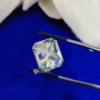 Radiant Cut Shape Light Green Loose Moissanite For Jewelry Radiant Cut Shape Light Green Loose Moissanite For Jewelry