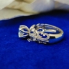 1.50 Ct (8 mm) Round Cut VVS1 Moissanite Engagement Ring, Vintage Ring, Wedding Ring