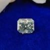 Radiant Cut Shape Light Green Loose Moissanite For Jewelry Radiant Cut Shape Light Green Loose Moissanite For Jewelry