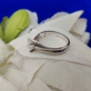 Classy Asscher Cut 1.0 Ct Solid Moissanite Solitaire Engagement Ring