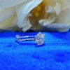 Special 2.85 Ct (9.5 mm) Round Cut Colorless Moissanite Solitaire Engagement Ring Special 2.85 Ct (9.5 mm) Round Cut Colorless Moissanite Solitaire Engagement Ring