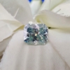 Radiant Cut Shape Light Green Loose Moissanite For Jewelry Radiant Cut Shape Light Green Loose Moissanite For Jewelry