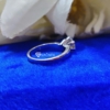 2.75 Ct (9.5 mm) Round Cut Colorless Moissanite Solitaire Engagement Ring 2.75 Ct (9.5 mm) Round Cut Colorless Moissanite Solitaire Engagement Ring