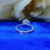 Special 2.85 Ct (9.5 mm) Round Cut Colorless Moissanite Solitaire Engagement Ring Special 2.85 Ct (9.5 mm) Round Cut Colorless Moissanite Solitaire Engagement Ring