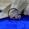 2.75 Ct (9.5 mm) Round Cut Colorless Moissanite Solitaire Engagement Ring 2.75 Ct (9.5 mm) Round Cut Colorless Moissanite Solitaire Engagement Ring
