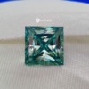 Princess Cut Shape Light Green Loose Moissanite For Jewelry Princess Cut Shape Light Green Loose Moissanite For Jewelry