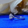 Special 2.85 Ct (9.5 mm) Round Cut Colorless Moissanite Solitaire Engagement Ring Special 2.85 Ct (9.5 mm) Round Cut Colorless Moissanite Solitaire Engagement Ring
