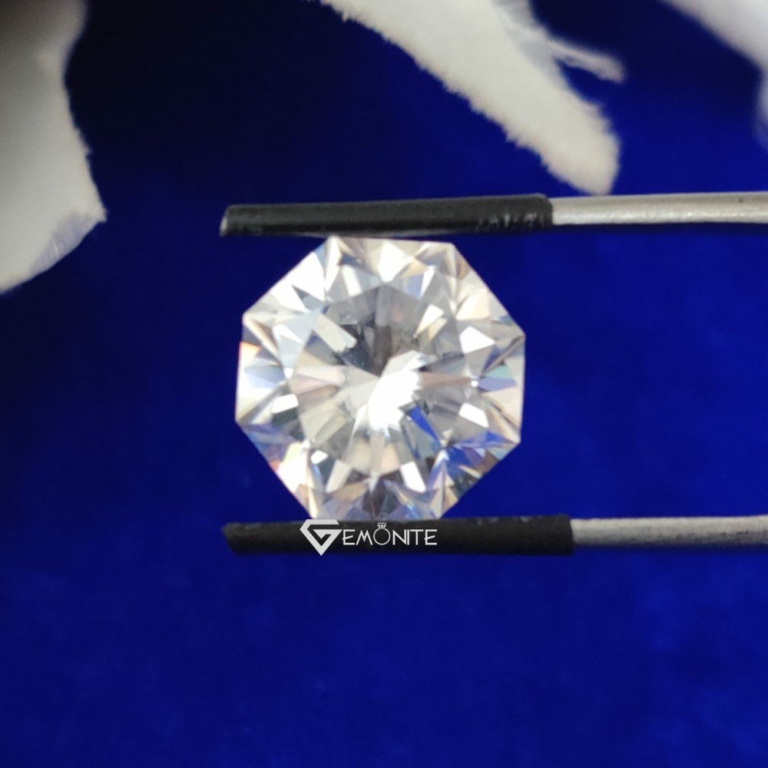 Octagon Cut Shape Loose Moissanite For Jewelry