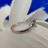 1.80 Ct Cushion Cut VVS Handmade Moissanite Solitaire Ring