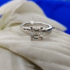 Classy Asscher Cut 2.15 Ct VVS Colorless Moissanite Solitaire Engagement Ring