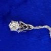 Necklace 2.0 Ct Excellent Round Cut Genuine Moissanite Pendant, FineJewelry Necklace 2.0 Ct Excellent Round Cut Genuine Moissanite Pendant, FineJewelry