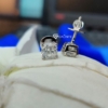 Classy 3.0 Tcw Cushion Cut, Colorless Moissanite Stud Screw Back Earrings, Perfact Jewelry For Gift