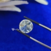 Old Mine Cut Round Shape Near Colorless Loose Moissanite For Jewelry Old Mine Cut Round Shape Near Colorless Loose Moissanite For Jewelry