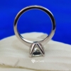 Princess Cut Moissanite Ring, 2.25 Ct Claw Prong Simple Yet Classy Solitaire Engagement Ring for Every Occassion