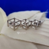 Necklace 5TCW Excellent Princess Cut 3 Stone Genuine Moissanite Pendant, Fine Jewelry for Women, Gift Necklace 5TCW Excellent Princess Cut 3 Stone Genuine Moissanite Pendant, Fine Jewelry for Women, Gift