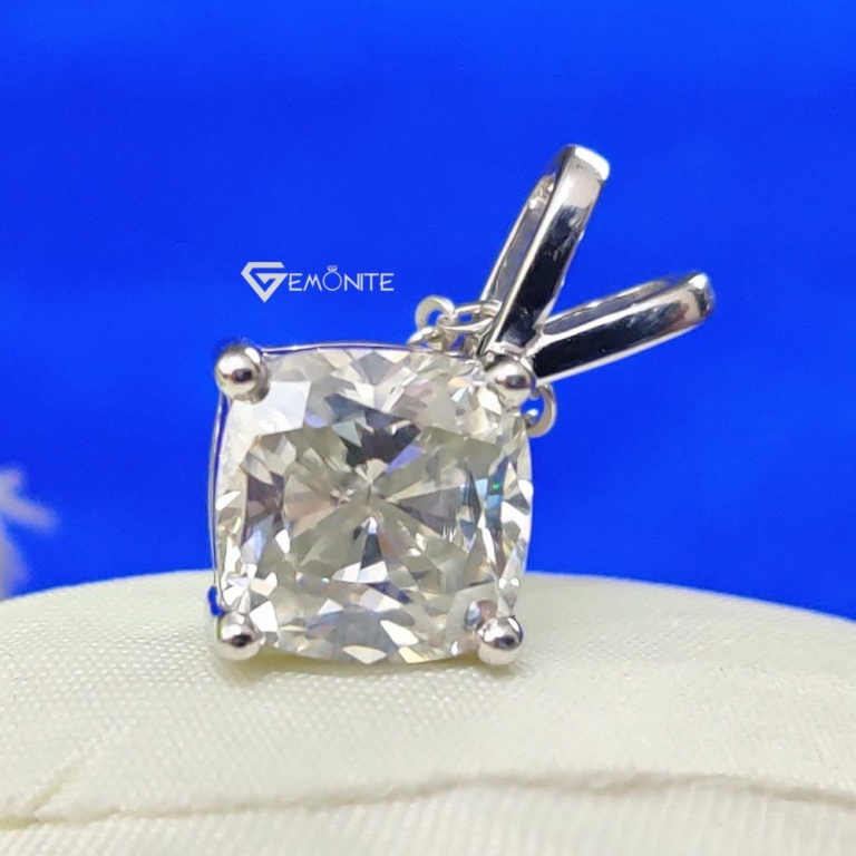 Necklace 3.0 Ct Excellent Cushion Cut East-West Cross Fit Moissanite Pendant, Fine Jewelry for Women Necklace 3.0 Ct Excellent Cushion Cut East-West Cross Fit Moissanite Pendant, Fine Jewelry for Women