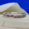 Antique 0.60 Tcw Designer Round Cut Moissanite Wedding Band, Anniversary Ring, Classy Band Ring for Women