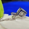 Necklace 3.0 Ct Excellent Cushion Cut East-West Cross Fit Moissanite Pendant, Fine Jewelry for Women Necklace 3.0 Ct Excellent Cushion Cut East-West Cross Fit Moissanite Pendant, Fine Jewelry for Women