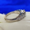 4TCW Round & Princess Cut 9 Stone Moissanite Engagement Ring, Jewelry Ring for Women Gift, Anniversary, Promise 4TCW Round & Princess Cut 9 Stone Moissanite Engagement Ring, Jewelry Ring for Women Gift, Anniversary, Promise