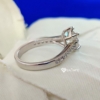 2.0 TCW Round Cut Vintage Style Moissanite Solitaire Engagement Ring, Vintage Ring, 6 Prong Round Ring