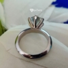 2.5 Ct Excellent Round Cut Colorless Moissanite Engagement Ring, Simple Solitaire Ring, 6 Prong Round Ring 2.5 Ct Excellent Round Cut Colorless Moissanite Engagement Ring, Simple Solitaire Ring, 6 Prong Round Ring