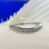 3.5TCW VVS Antique Colorless Princess Cut Designer Moissanite Wedding Set, 3 Way Split Shank Bridal Set