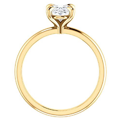 10K Solid Yellow Gold Handmade Engagement Rings 2.5 CT Oval Cut Moissanite Diamond Solitaire Wedding/Bridal Rings Set for Women/Her Propose Rings 10K Solid Yellow Gold Handmade Engagement Rings 2.5 CT Oval Cut Moissanite Diamond Solitaire Wedding/Bridal Rings Set for Women/Her Propose Rings