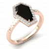 Vintage Coffin Shape 2.5 CT Black Onyx Engagement Ring Boho Style Coffin Wedding Ring For Women Black Onyx Bridal Statement Ring Coffin Gemstone Promise Ring Proposal Ring Anniversary Ring Vintage Coffin Shape 2.5 CT Black Onyx Engagement Ring Boho Style Coffin Wedding Ring For Women Black Onyx Bridal Statement Ring Coffin Gemstone Promise Ring Proposal Ring Anniversary Ring