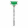 Trendy 2 CT Emerald Cut Emerald Engagement Ring 14k White Gold, Genuine Emerald Diamond Pave Band, Natural Green Emerald Ring, Emerald Edwardian Ring, Wedding Ring Trendy 2 CT Emerald Cut Emerald Engagement Ring 14k White Gold, Genuine Emerald Diamond Pave Band, Natural Green Emerald Ring, Emerald Edwardian Ring, Wedding Ring